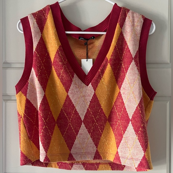 Zara Tops Zara Vest New Poshmark